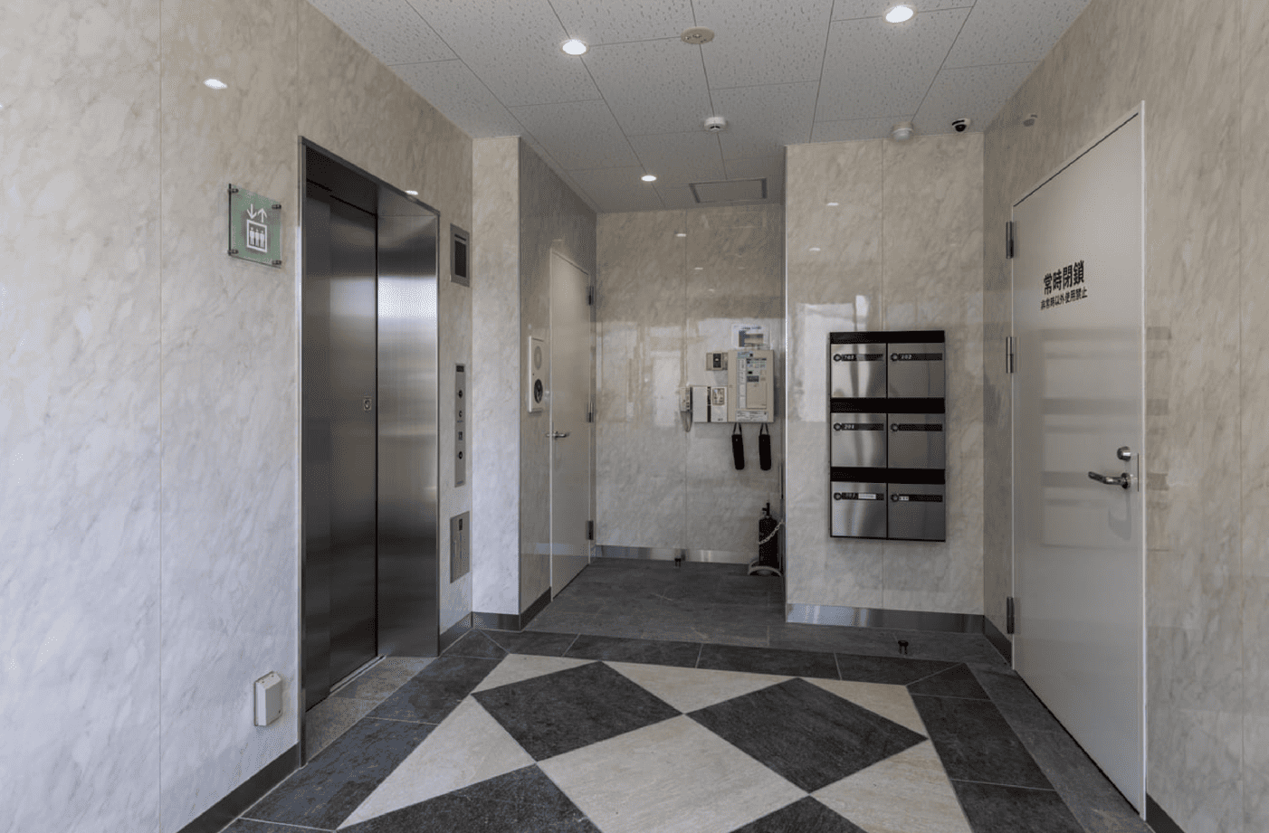 相模原メディカルビルのエレベーター