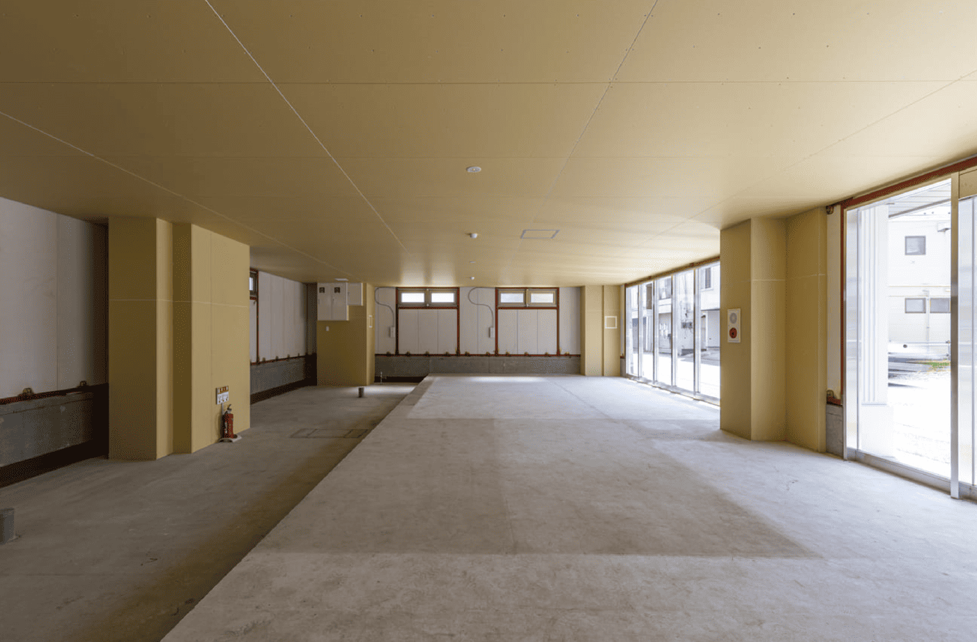 相模原メディカルビルの内観